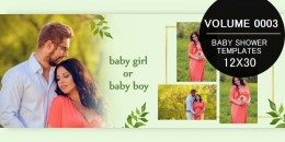 Baby Shower Templates 12X30 - 0003
